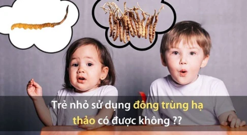 Trẻ em có dùng được đông trùng hạ thảo không?